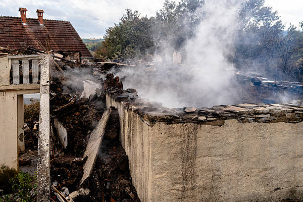 Professional Fire Damage Repair technician working in Arnold, PA